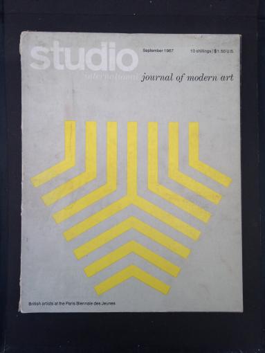 Studio International cover 1968